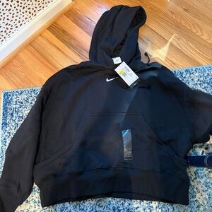 Nike Black Oversized Fit Hoodie